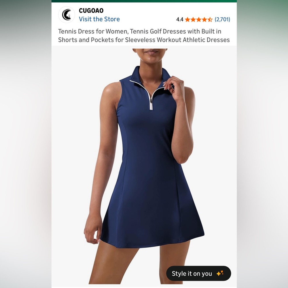 Athletic Dresses x 2 - ✨NWT!!✨